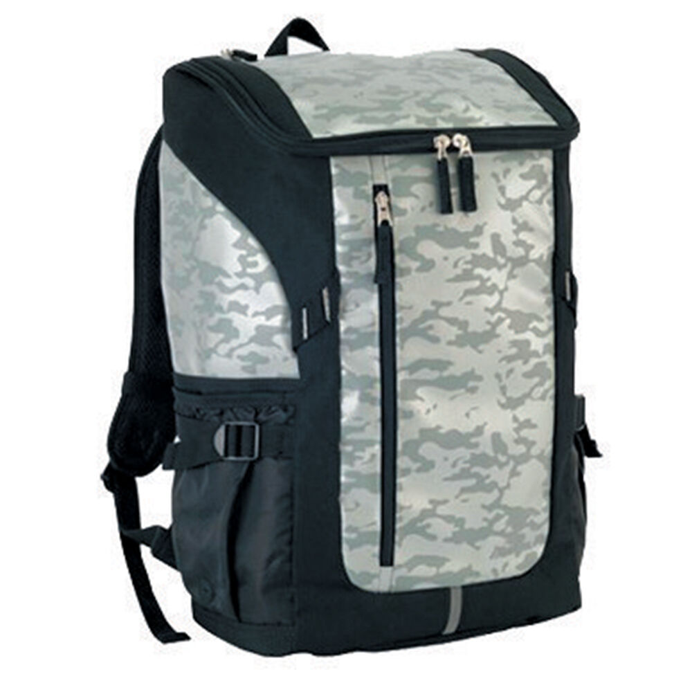 Panske Batoh Mizuno Budo Back Pack Camo Strieborne Vypredaj LUXF46328